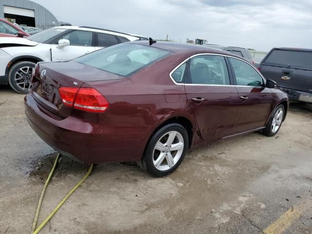 2013 Volkswagen Passat SE