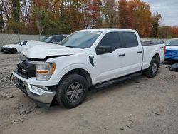 Ford salvage cars for sale: 2021 Ford F150 Supercrew