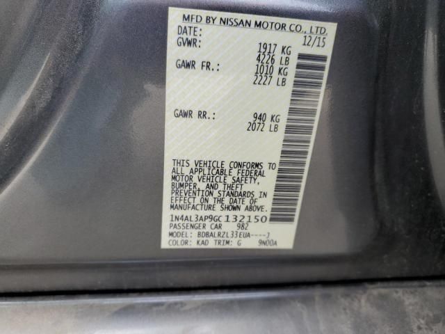 2016 Niss AN Altima 2.5