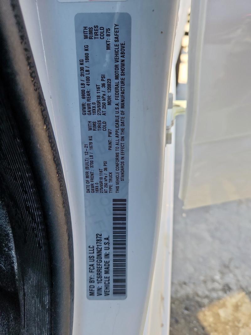 2022 Dodge Ram 1500 big Horn