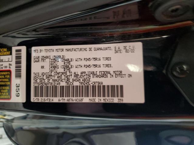 2022 Toyota Tacoma Access cab