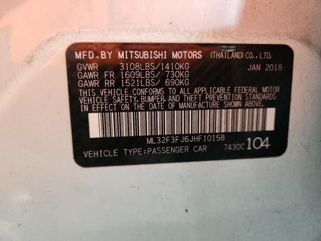 2018 Mitsubishi Mirage G4 ES