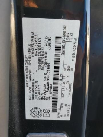 2018 Ford Escape Titanium