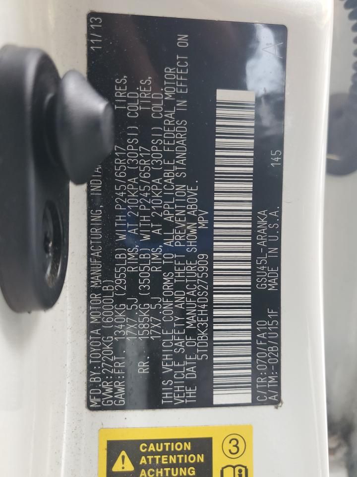 2013 Toyota Highlander Base