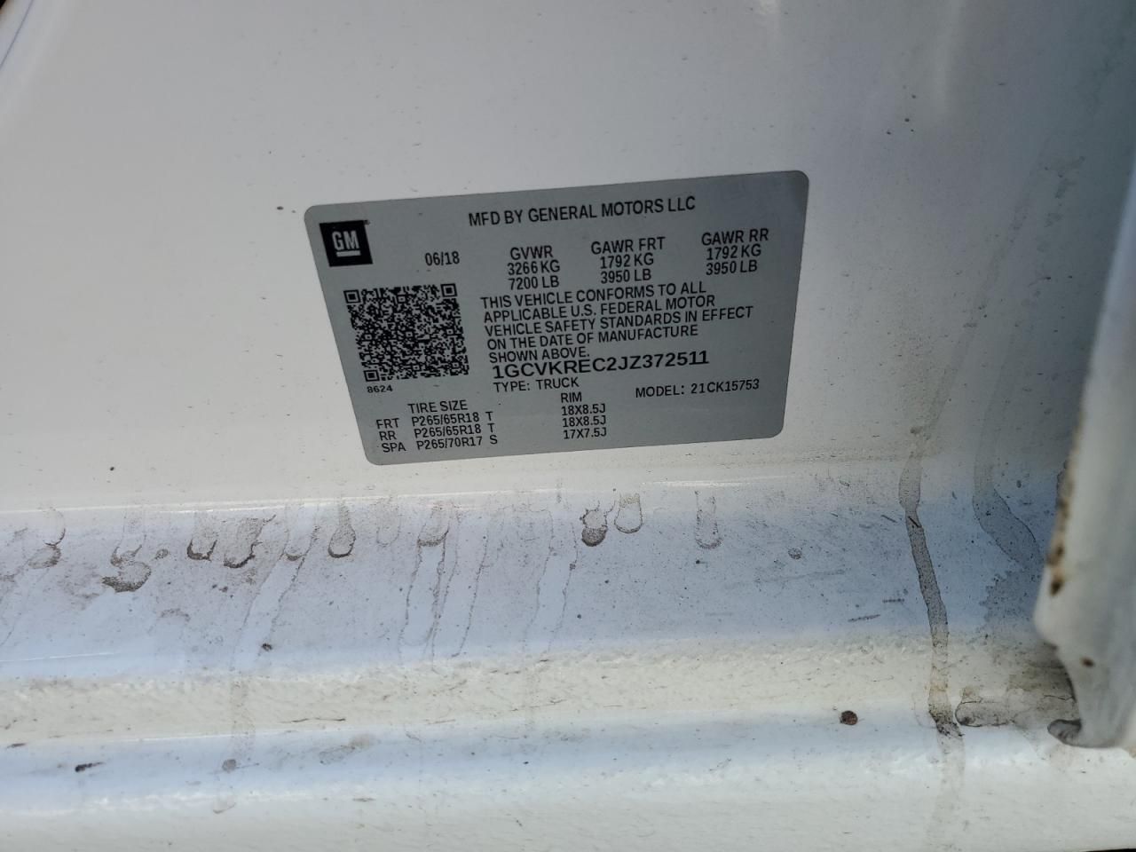 2018 Chevrolet Silverado K1500 lt