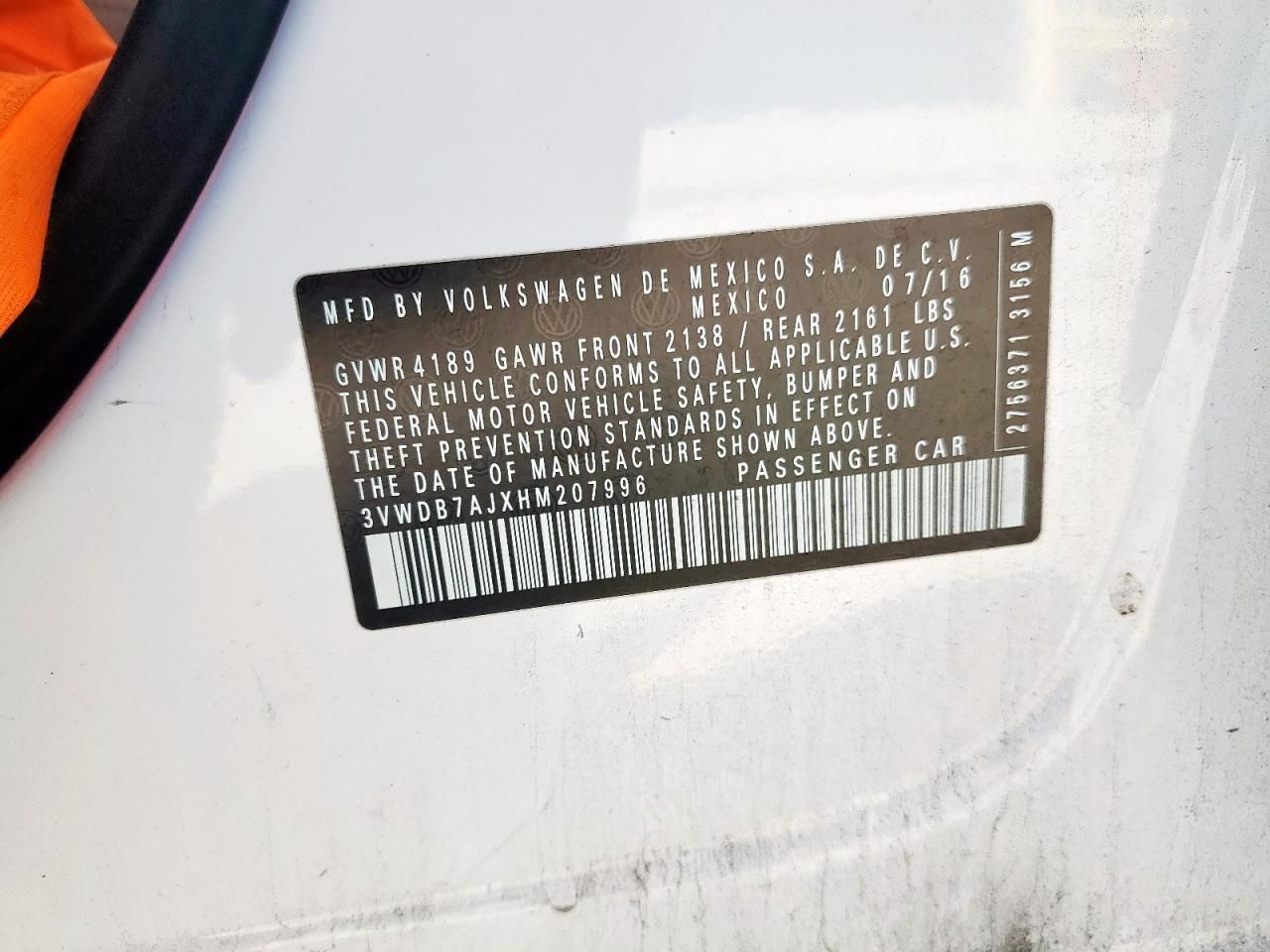 2017 Volkswagen Jetta se