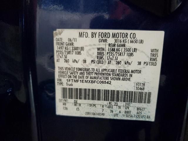 2011 Ford F150