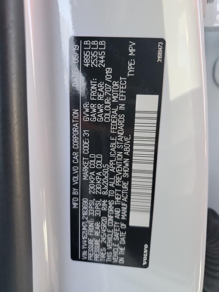 2020 Volvo Xc40 T5 R-design