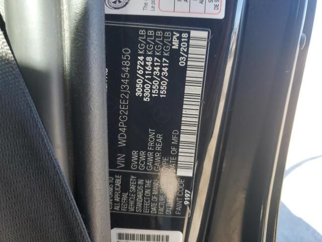 2018 Mercedes-Benz Metris