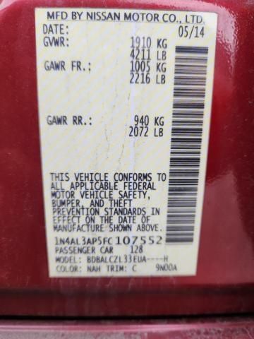 2015 Nissan Altima 2.5