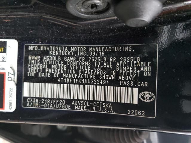 2017 Toyota Camry LE
