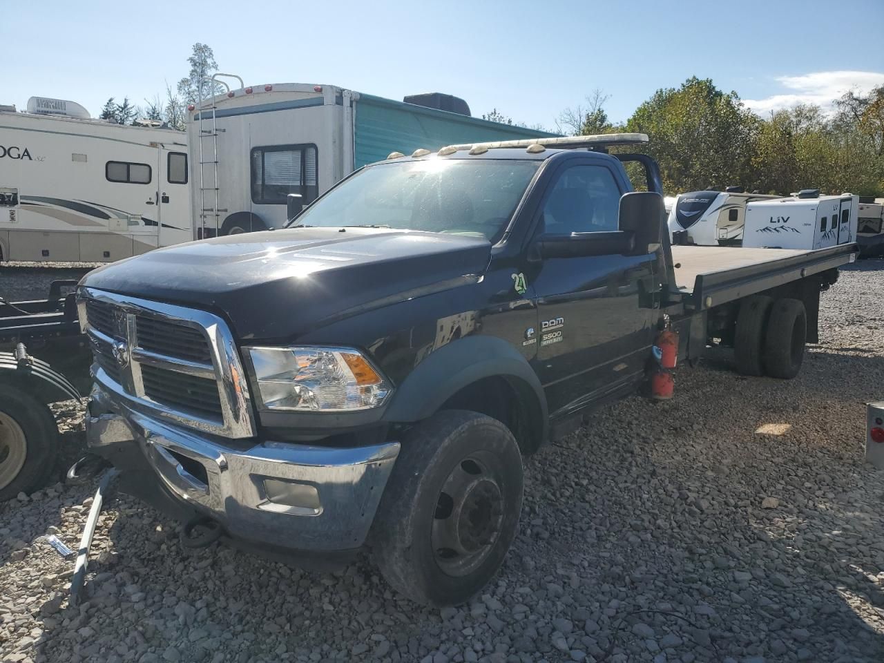 2012 Dodge Ram 5500 Rollback Truck