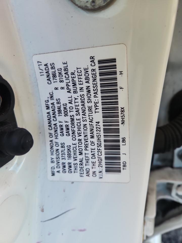 2018 Honda Civic lx