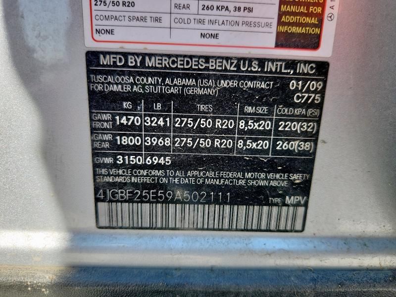 2009 Mercedes-Benz GL