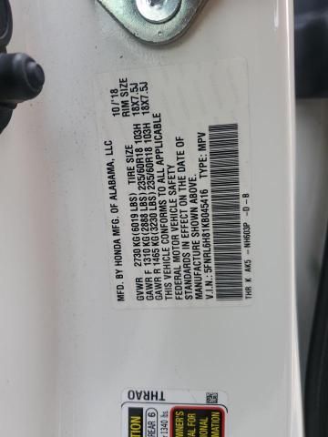 2019 Honda Odyssey Touring