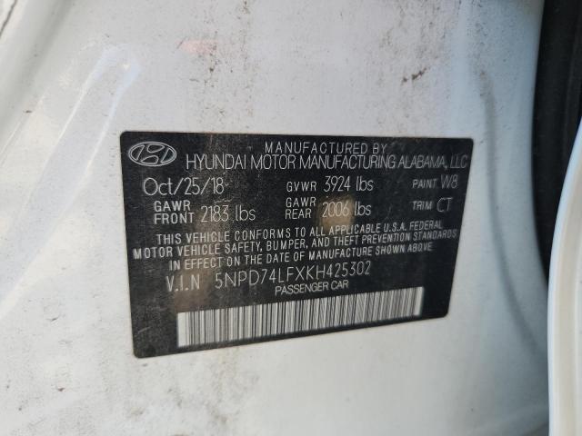 2019 Hyundai Elantra se