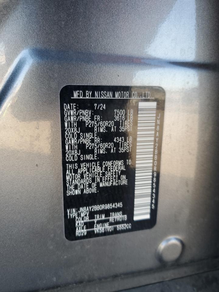 2024 Nissan Armada sl
