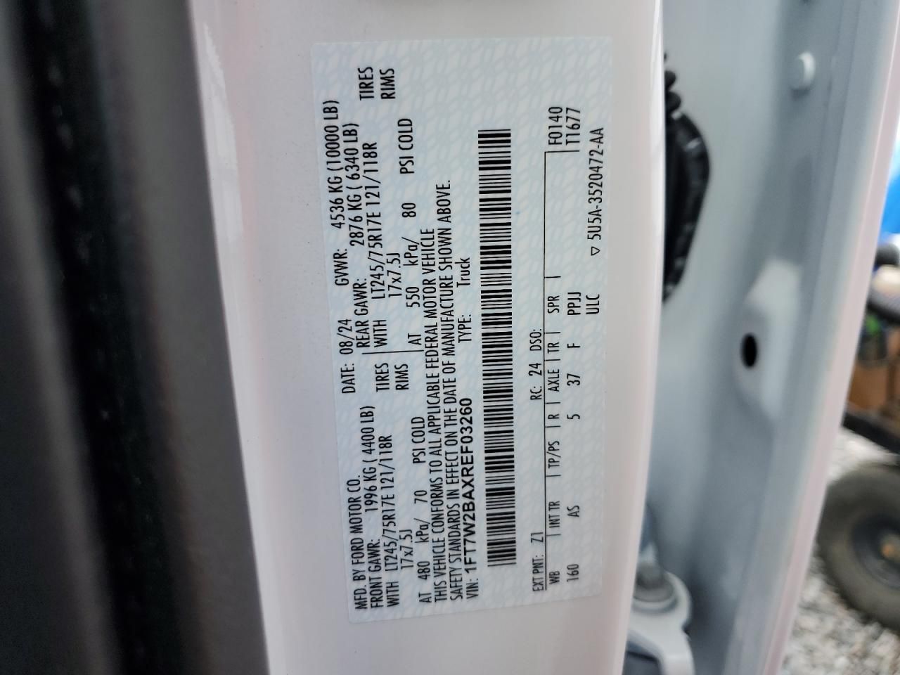 2024 Ford F250 Super Duty