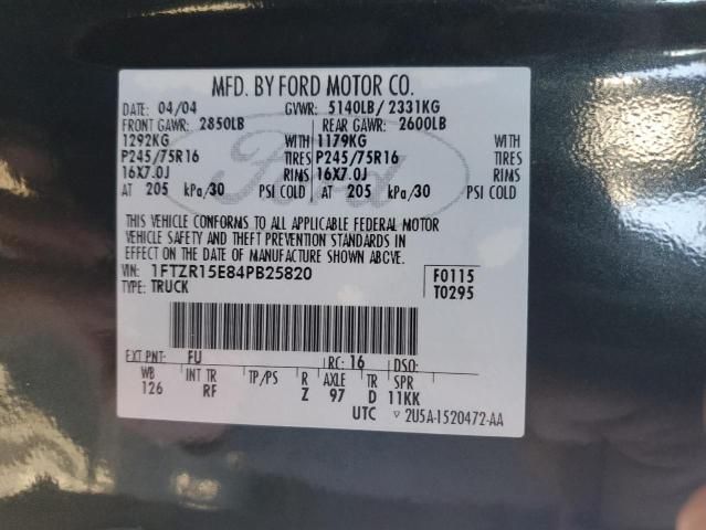 2004 Ford Ranger Super Cab