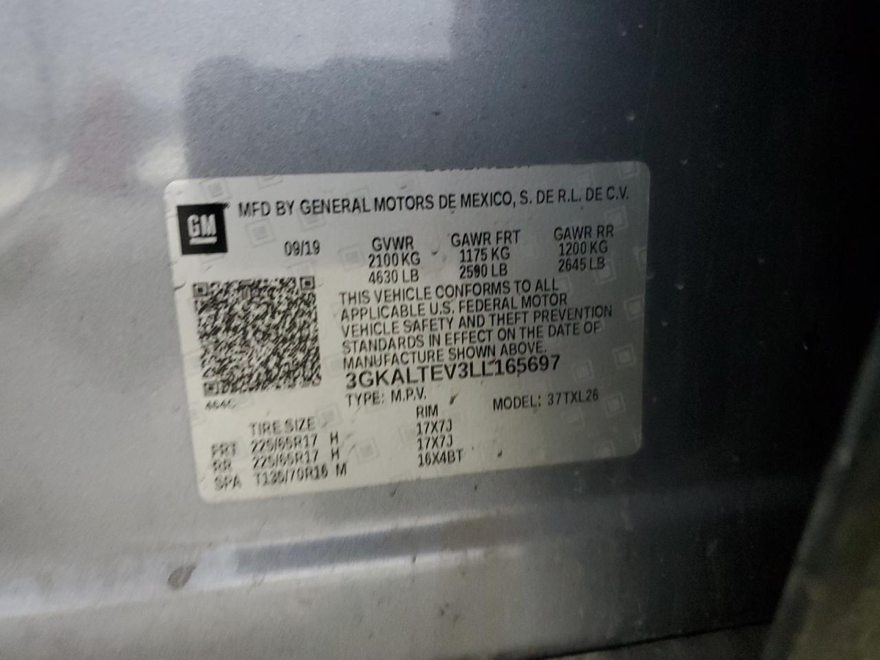 2020 GMC Terrain sle