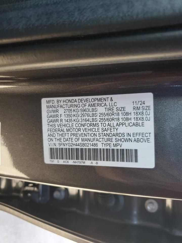 2025 Honda Pilot exl