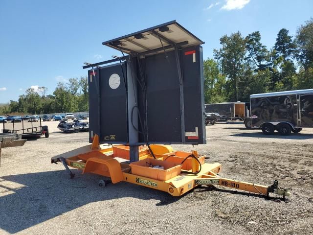 2017 Solar Tech Silent Messenger Message Board Trailer
