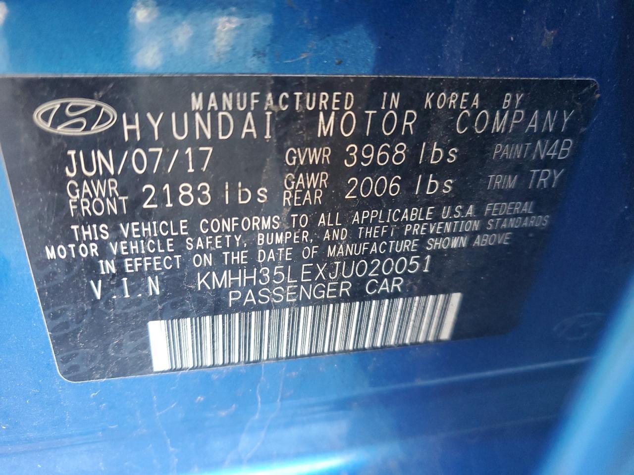 2018 Hyundai Elantra gt