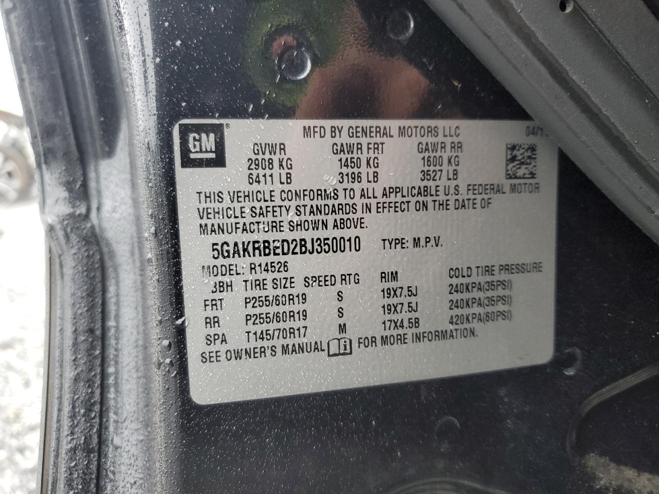 2011 Buick Enclave cxl