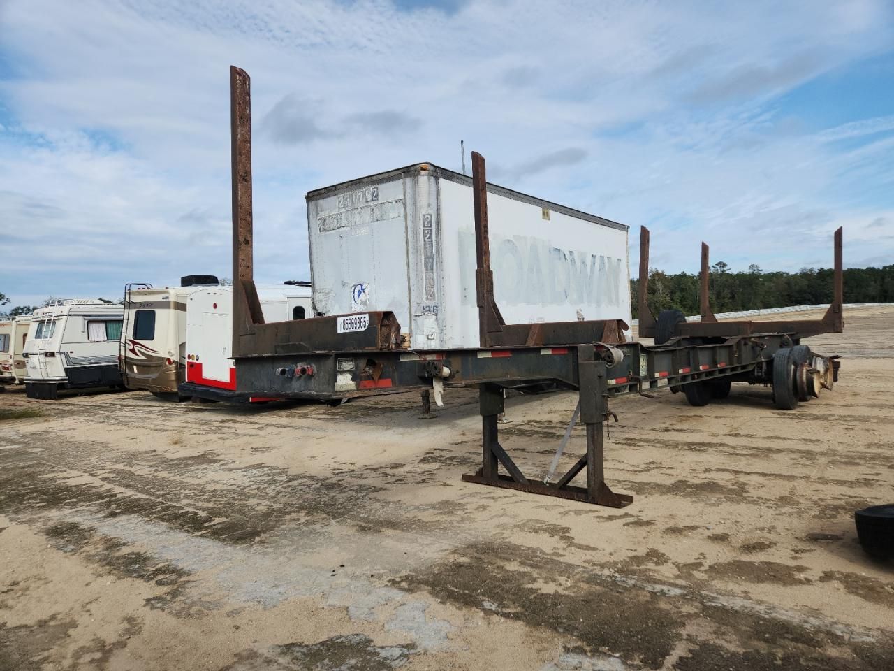 2004 Magnolia Recond Bolster Pole Trailer