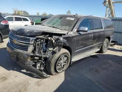 Chevrolet salvage cars for sale: 2015 Chevrolet Suburban K1500 ltz