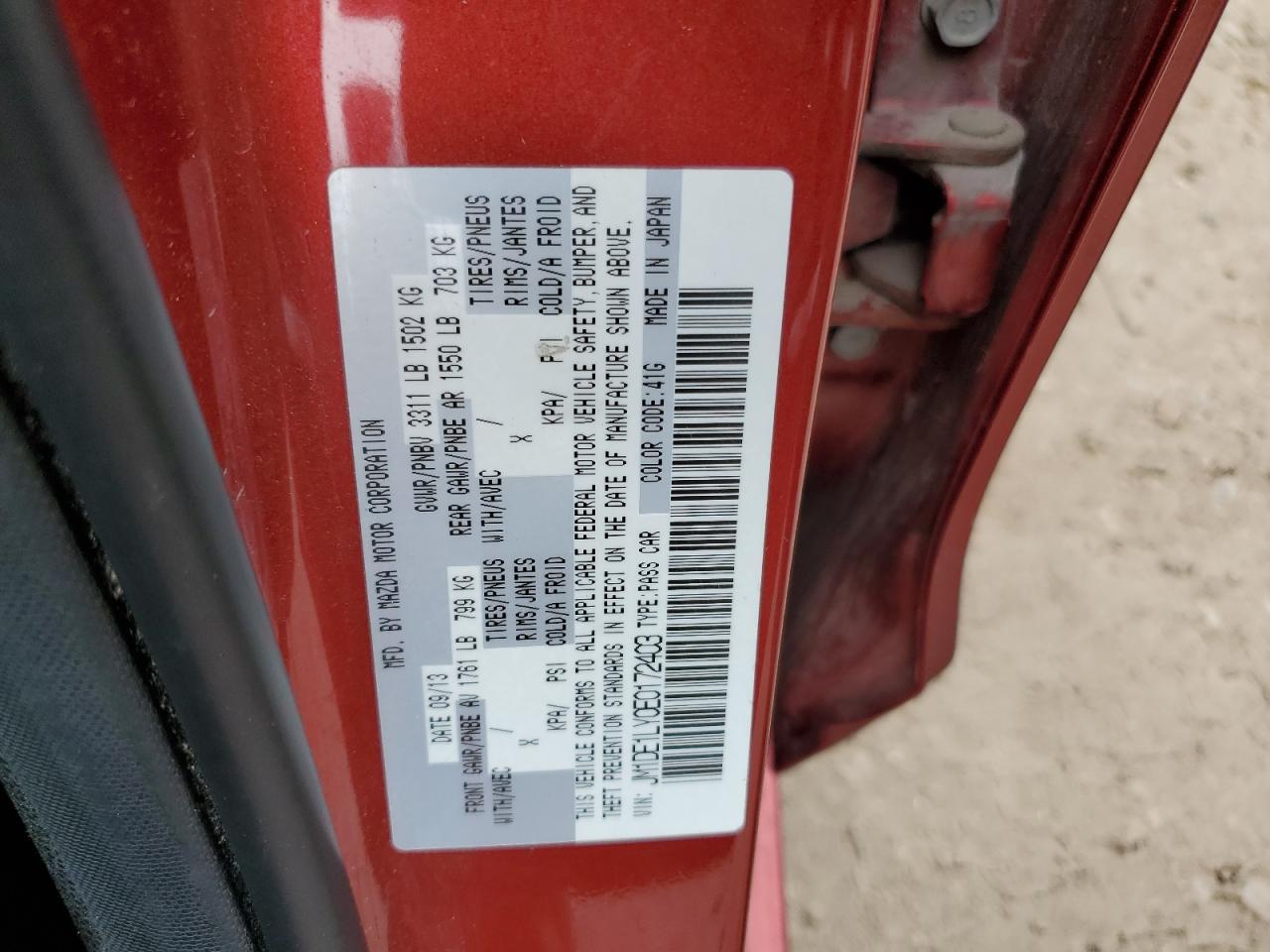 2014 Mazda 2 Touring
