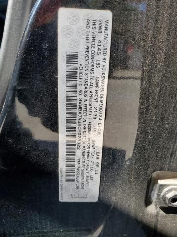 2012 Volkswagen Jetta se