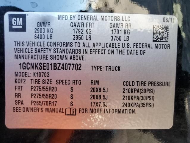 2011 Chevrolet Silverado K1500 LT