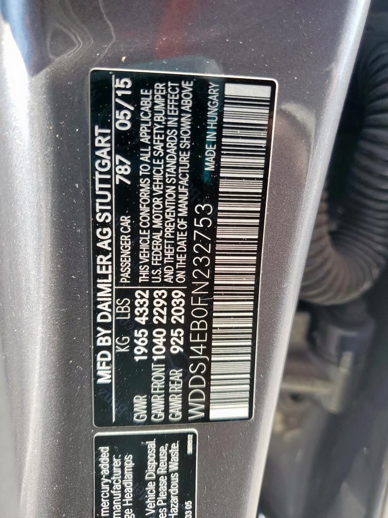 2015 Mercedes-Benz CLA 250