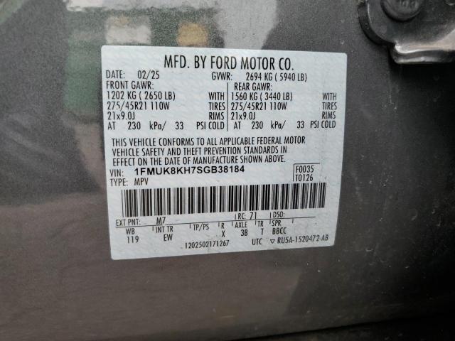 2025 Ford Explorer St-line