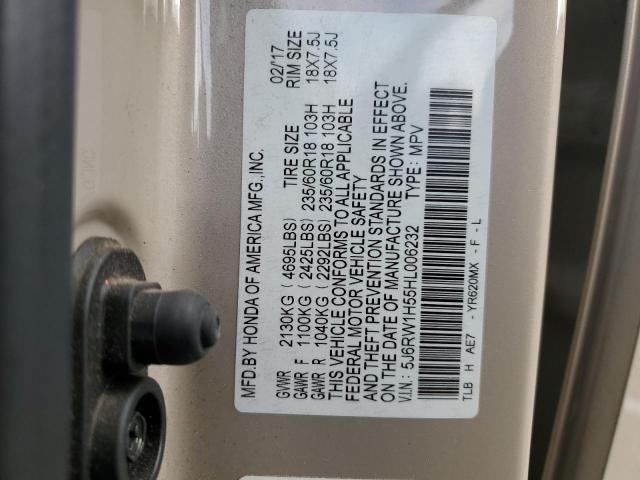 2017 Honda Cr-v ex