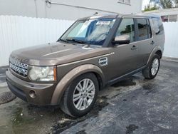 Land Rover lr4 salvage cars for sale: 2011 Land Rover LR4 HSE Luxury