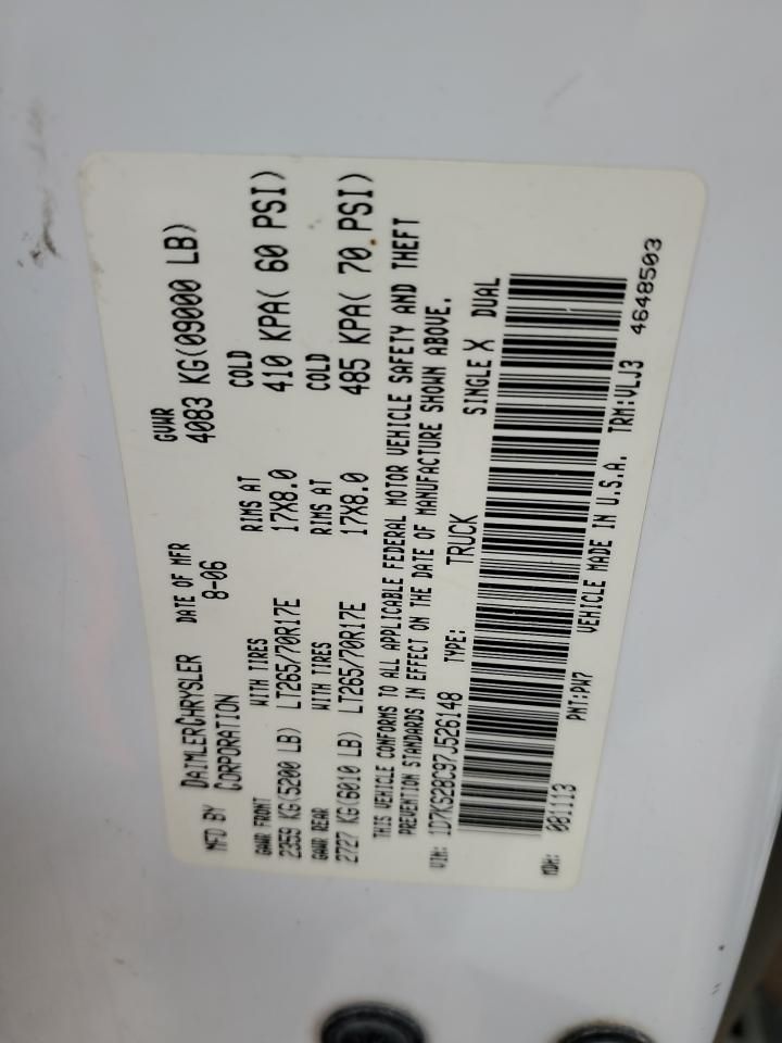 2007 Dodg E RAM 2500 ST