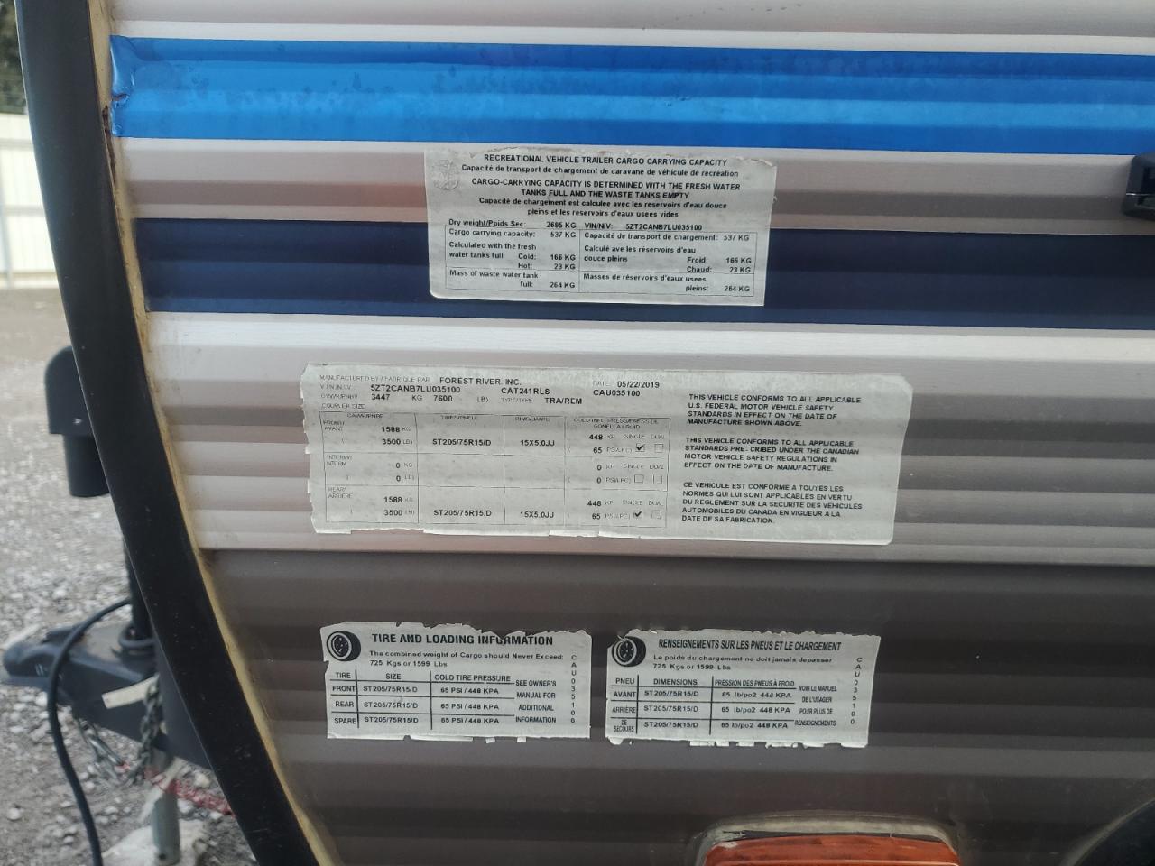 2020 Other Coachmen Cat