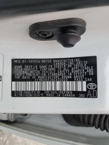 2010 Toyota Corolla Base