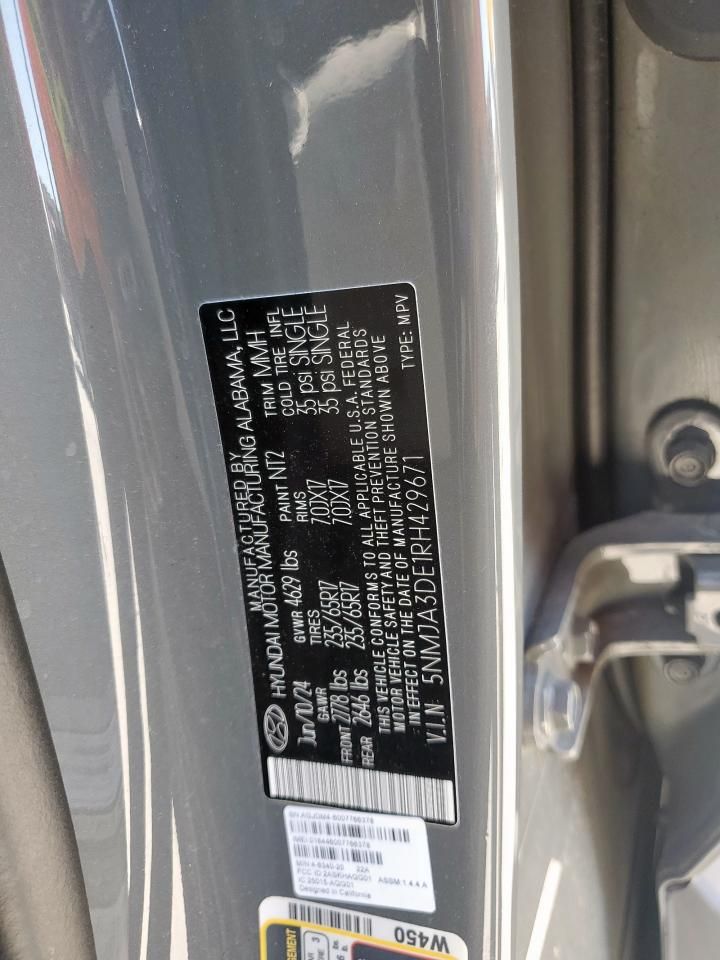 2024 Hyundai Tucson se