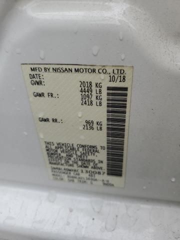 2019 Nissan Altima sv