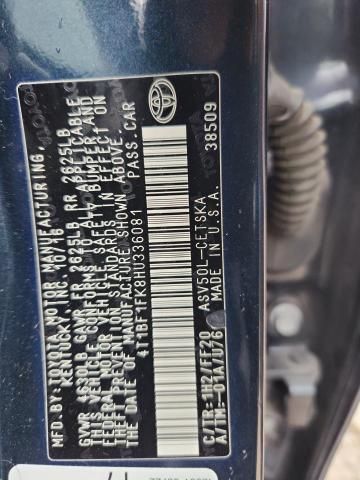 2017 Toyota Camry le