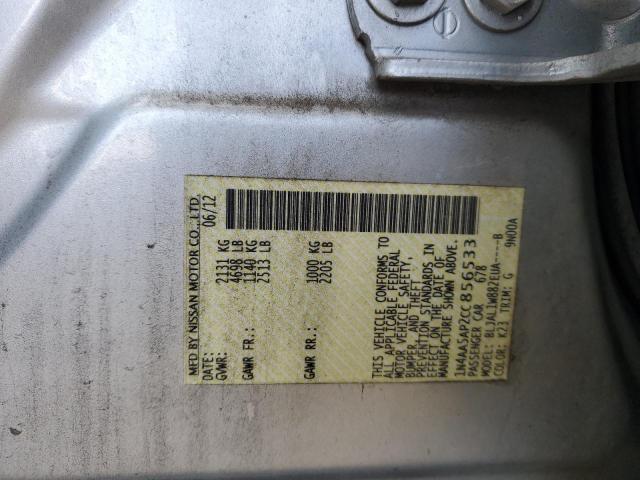 2012 Nissan Maxima 3.5 s