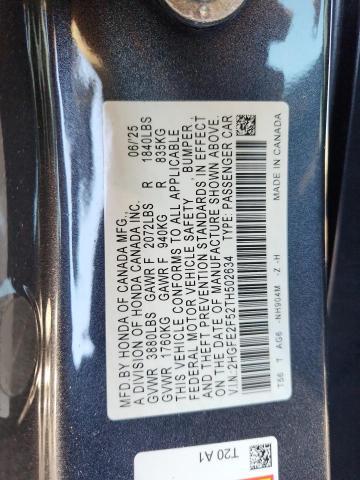 2026 Honda Civic Sport