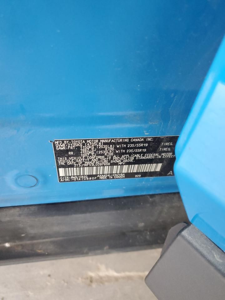 2020 Toyota Rav4 Adventure