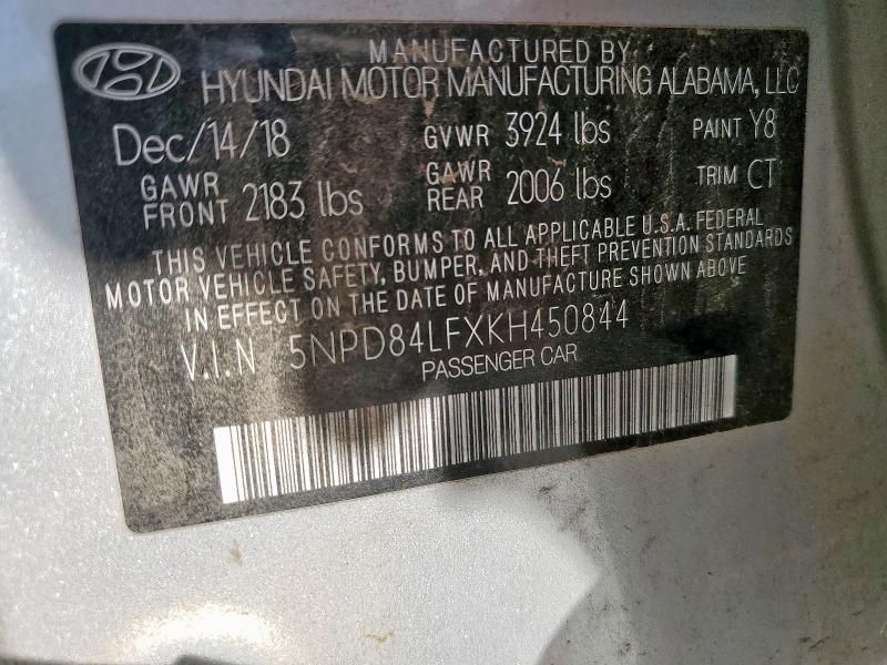 2019 Hyundai Elantra SEL