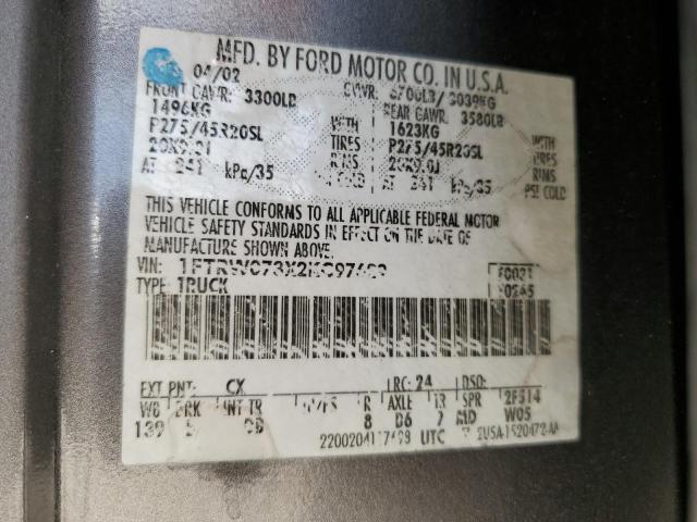 2002 Ford F150 Supercrew Harley Davidson