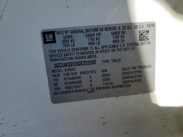 2016 Chevrolet Silverado K1500 LTZ