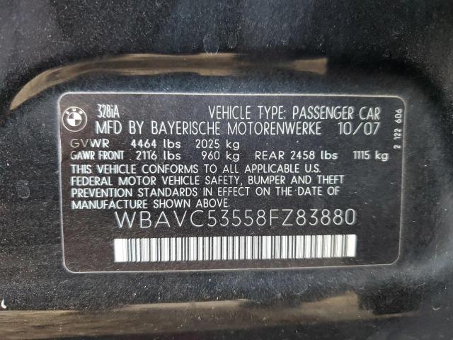 2008 BMW 328 i Sulev
